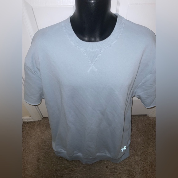 Under Armour Other - UNDER ARMOUR - MENS HW TERRY SHORT SLEEVE CREW T-SHIRT Pre own item